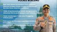 Kapolres Boalemo Imbau Masyarakat Taat Aturan Saat Perayaan Lebaran Ketupat