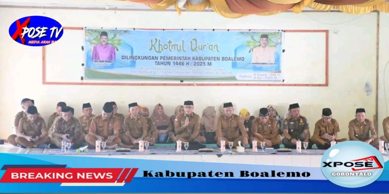 Pemkab Boalemo Gelar Kerja Bakti Massal di Pantai Bolihutuo Sambut Launching Nasional Program Smart School