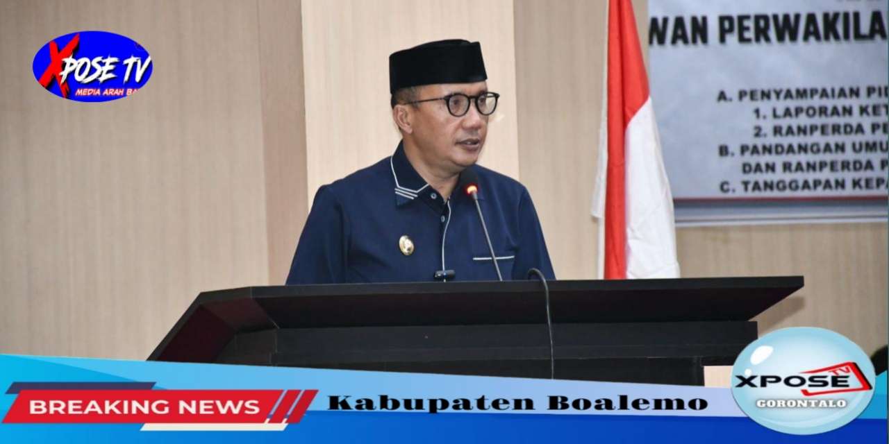 Wakil Bupati Boalemo Sampaikan Pidato Pengantar LKPJ TA 2024 di Hadapan DPRD