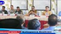 Bupati Boalemo Pimpin Rapat Forkopimda Bahas Permasalahan Non-Teknis PT. Pabrik Gula Tulangohula