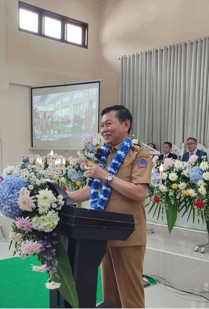 Wakil Gubernur Resmikan Gereja Advent Telap Di Minahasa