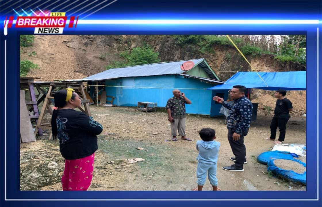 Rumah Warga di Gorontalo Rusak Parah Akibat Tanah Longsor