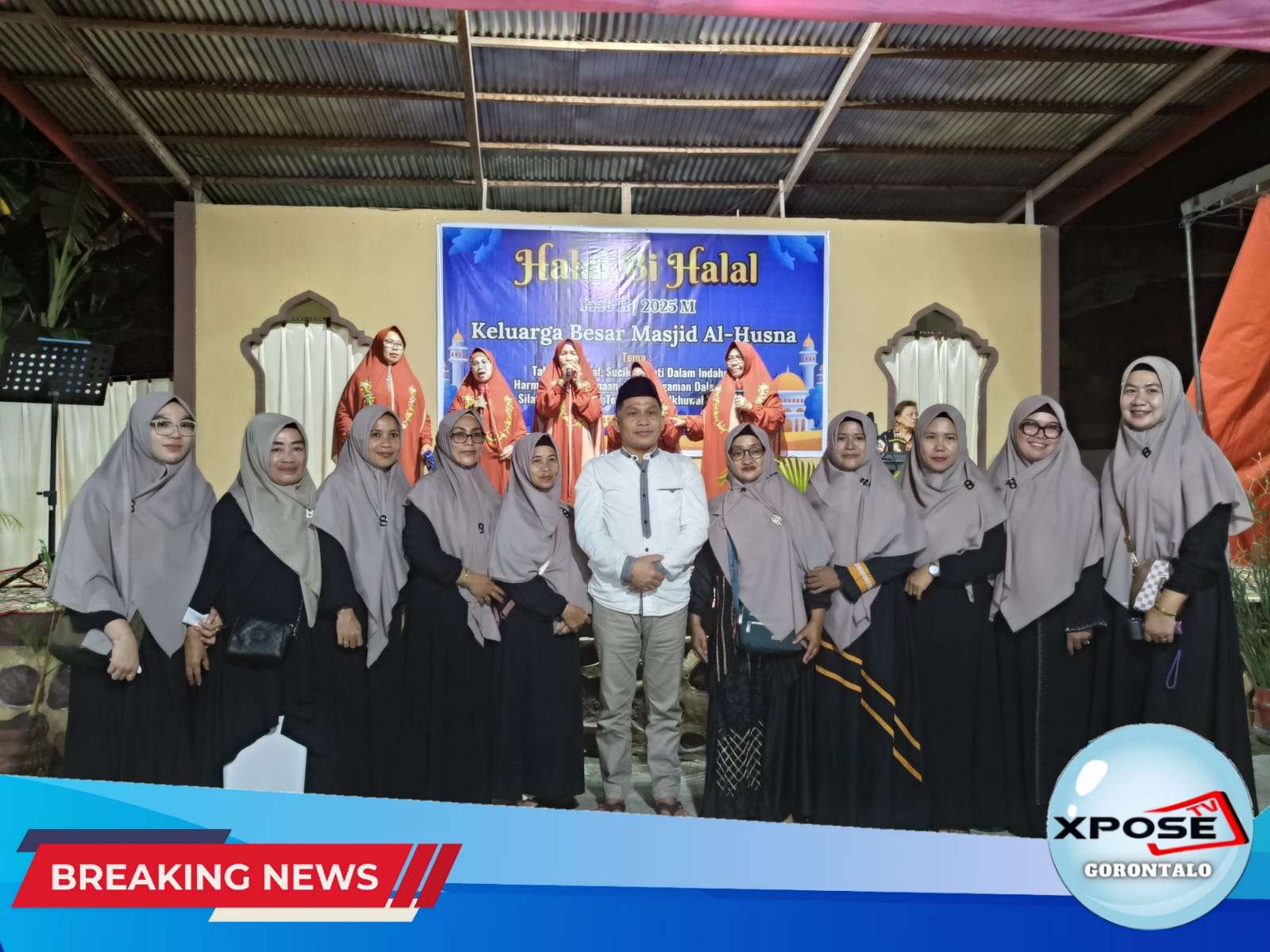 Halal Bihalal 1446 H/2025 M, Oleh Keluarga Besar Masjid Al Husna isi Pelepasan Jemaah Calon Haji