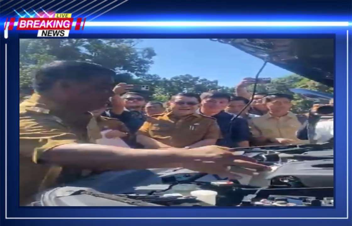 Gubernur Periksa Kendaraan Dinas, Temukan SIM Sopir Kadaluarsa