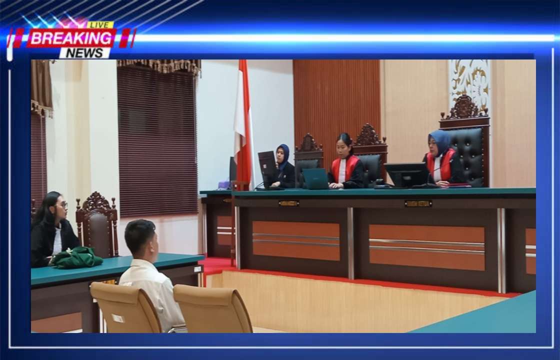 Kasus Penganiayaan Mengunakan Sajam Di Diduga Ada Unsur Sarah Di Tuntut Ringan Oleh Jaksa Penuntut Di PN Airmadidi