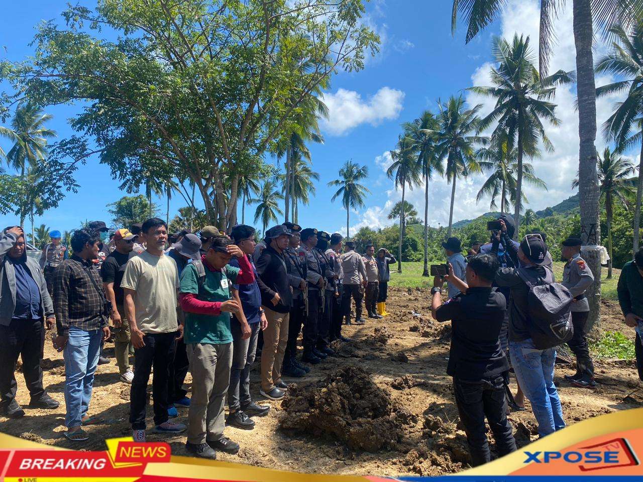 120 Personil Dari Polres Boalemo Di Turunkan Kelokasi Tambang Emas IIegal