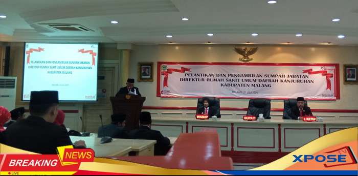 dr. Nur Rahman resmi jabat direktur RSUD Kanjuruhan setelah melalui proses yang cukup panjang, Rumah Sakit Umum Daerah (RSUD) Kanjuruhan