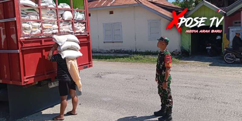 Pemerintah Salurkan Bantuan Pangan bagi Keluarga Penerima Manfaat di Desa Pentadu Barat