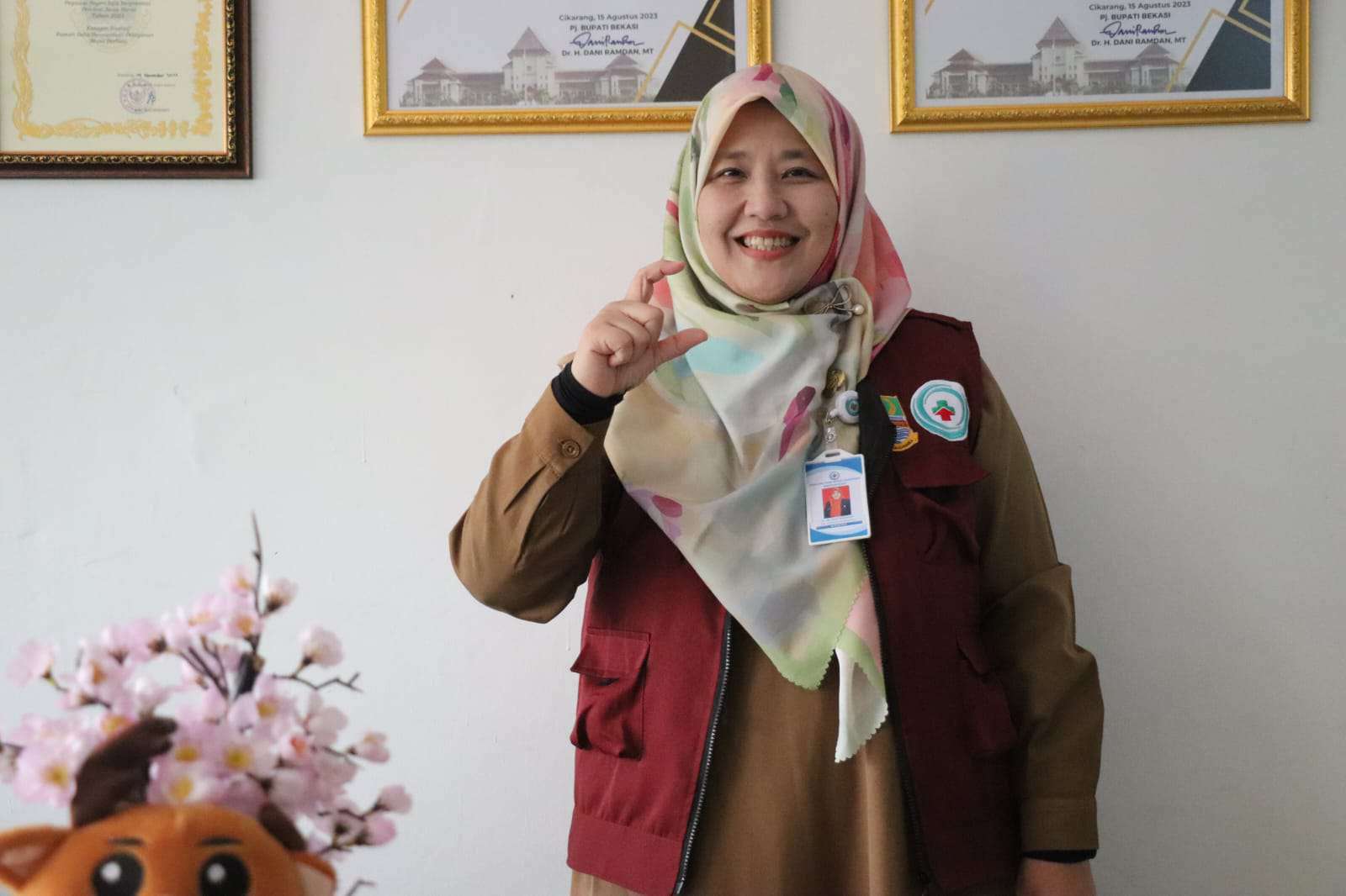 Direktur RSUD Cabagbungin dr. Hj. Erni Herdiani