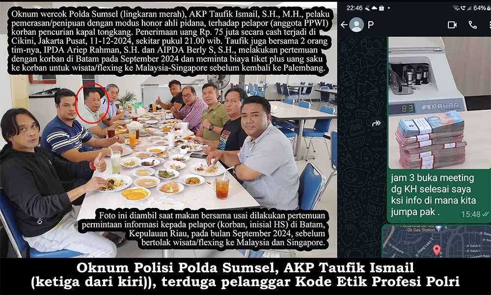 Ketua Umum PPWI Siap Memenuhi Undangan Divpropam Polri Terkait Laporan Dugaan Pelanggaran Etik oleh Oknum Polisi Polda Sumsel