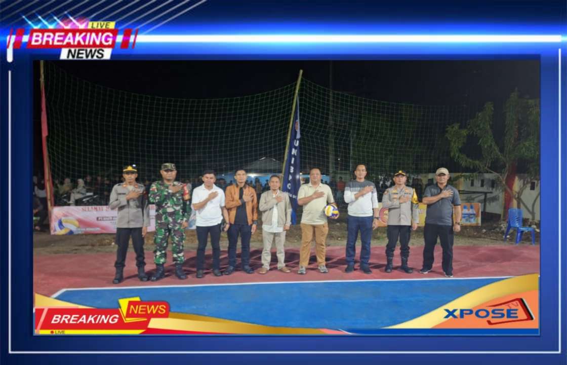 Kapolsek Cup Resmi Dibuka, Kapolres Boalemo Tambah Hadiah: Semangat Atlet Voli Wonosari Membara!