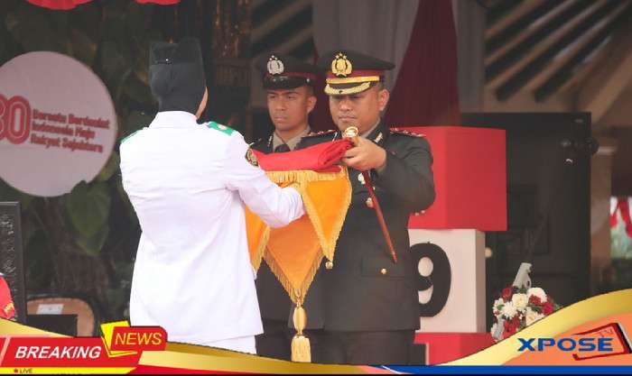 Penurunan Bendera Sang Merah Putih