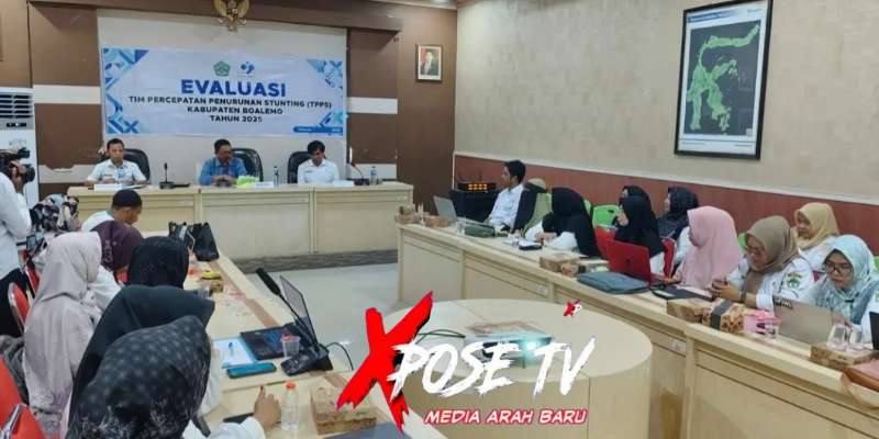 Bupati Boalemo Buka Rapat Evaluasi TPPS: Angka Stunting Turun ke 8 Persen