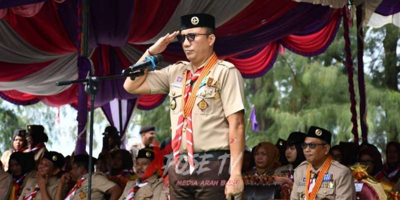 Wakil Bupati Boalemo Resmi Membuka Jambore Cabang III Gerakan Pramuka Tahun 2025