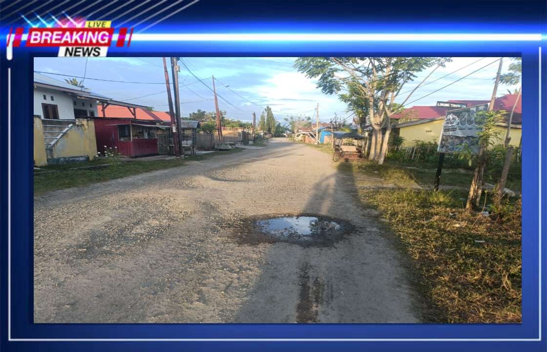 Kembali Menjadi Sorotan Tajam! Proyek Jalan Terbengkalai hingga pertengahan 2025