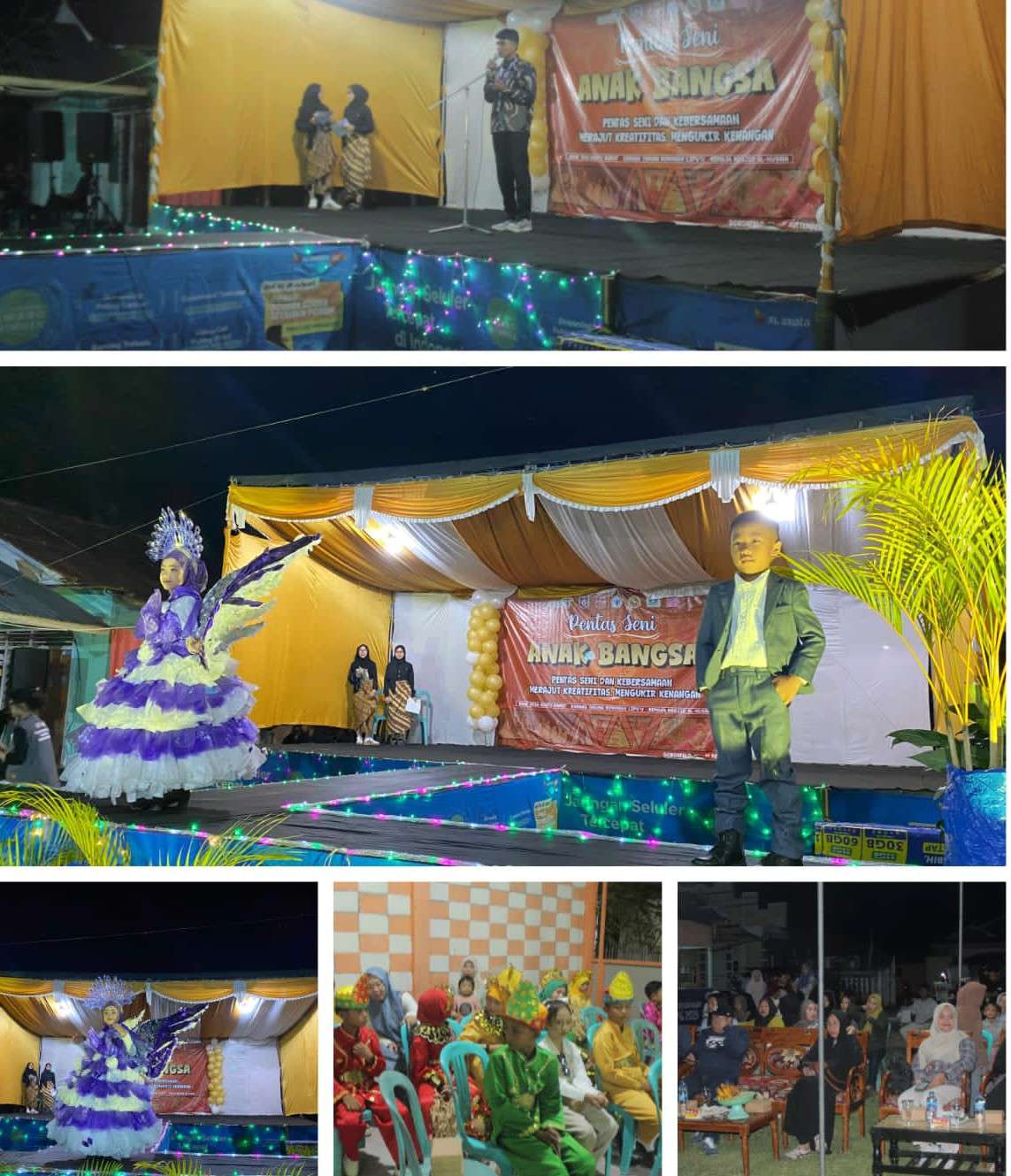 Pentas Seni Anak Bangsa Warnai Kebersamaan Di Desa Huntu Barat