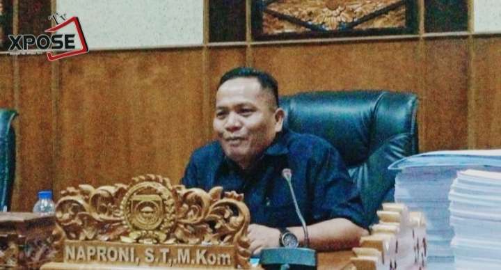 Ketua Komisi I DPRD Kabupaten OKU, Naproni, S.T., M.Kom