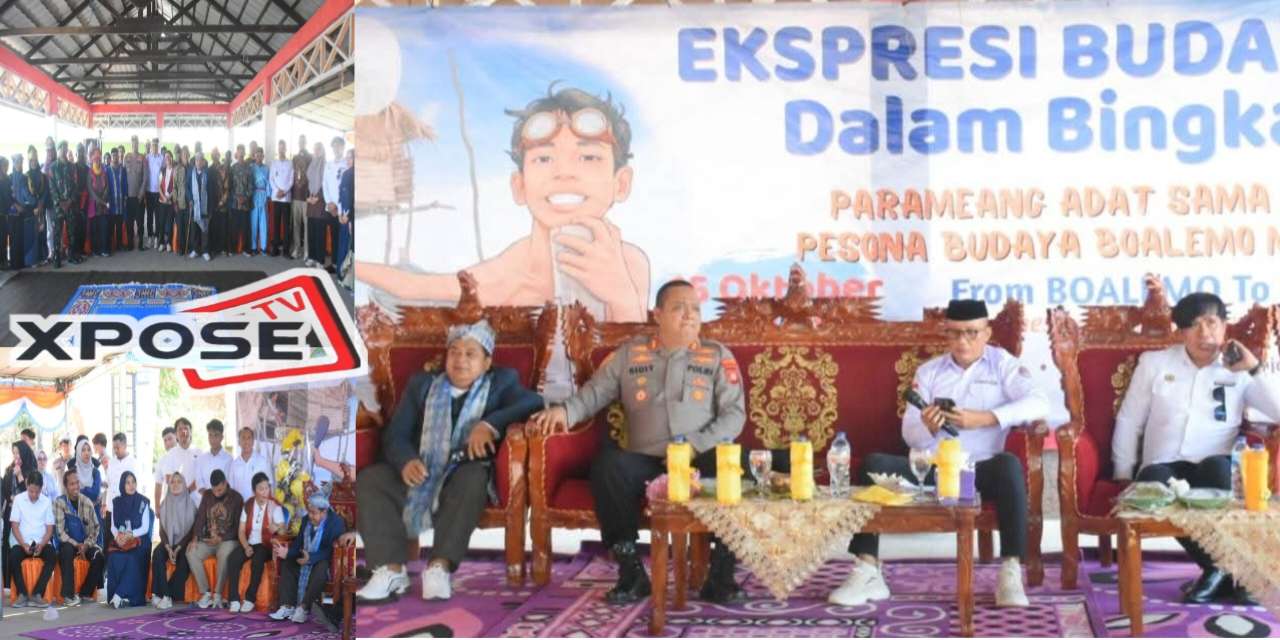 Wakil Bupati Boalemo Hadiri Ekspresi Budaya Suku Bajo di Tilamuta