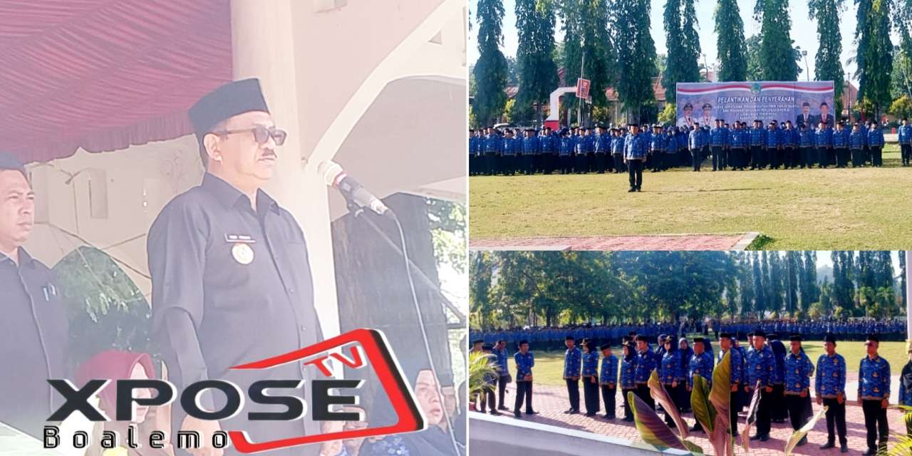 Bupati Boalemo Rum Pagau Lantik 1.530 PPPK dan Tandatangani SK Paruh Waktu