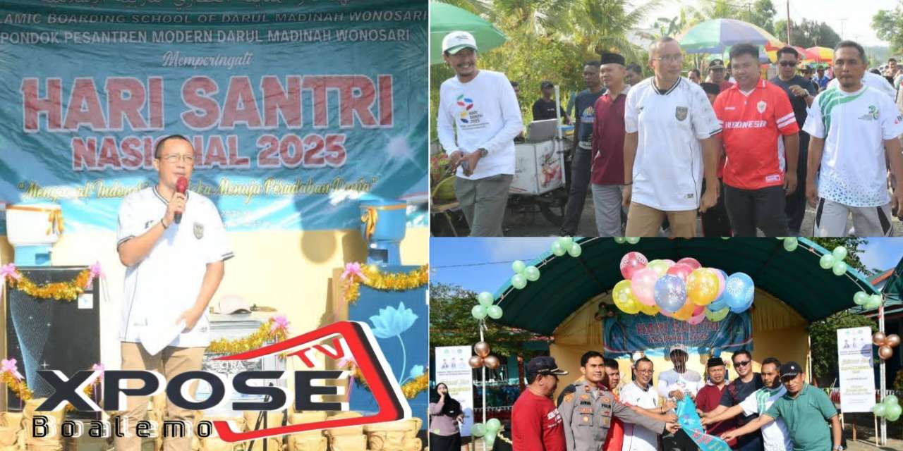 Pondok Pesantren Modern Darul Madinah Gelar Jalan Sehat Meriahkan Hari Santri Nasional