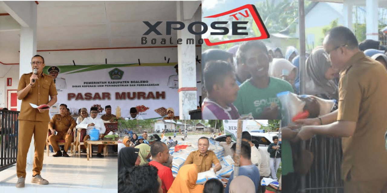 1.500 Kupon Disiapkan, Pemkab Boalemo Gelar Pasar Murah di Desa Pangi