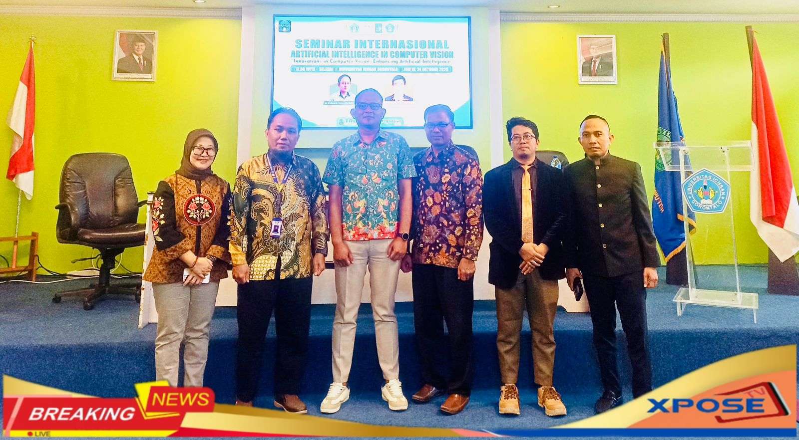 Seminar Internasional Artificial Intelligence In Computer Vision
