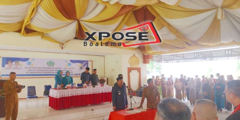 Bupati Boalemo Lantik Pejabat Administrasi dan Fungsional untuk Penguatan Tata Kelola Pemerintahan