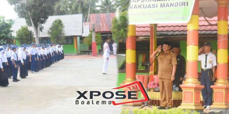 Bupati Boalemo Pimpin Upacara Gladi Kesiapsiagaan Bencana Tahun 2025