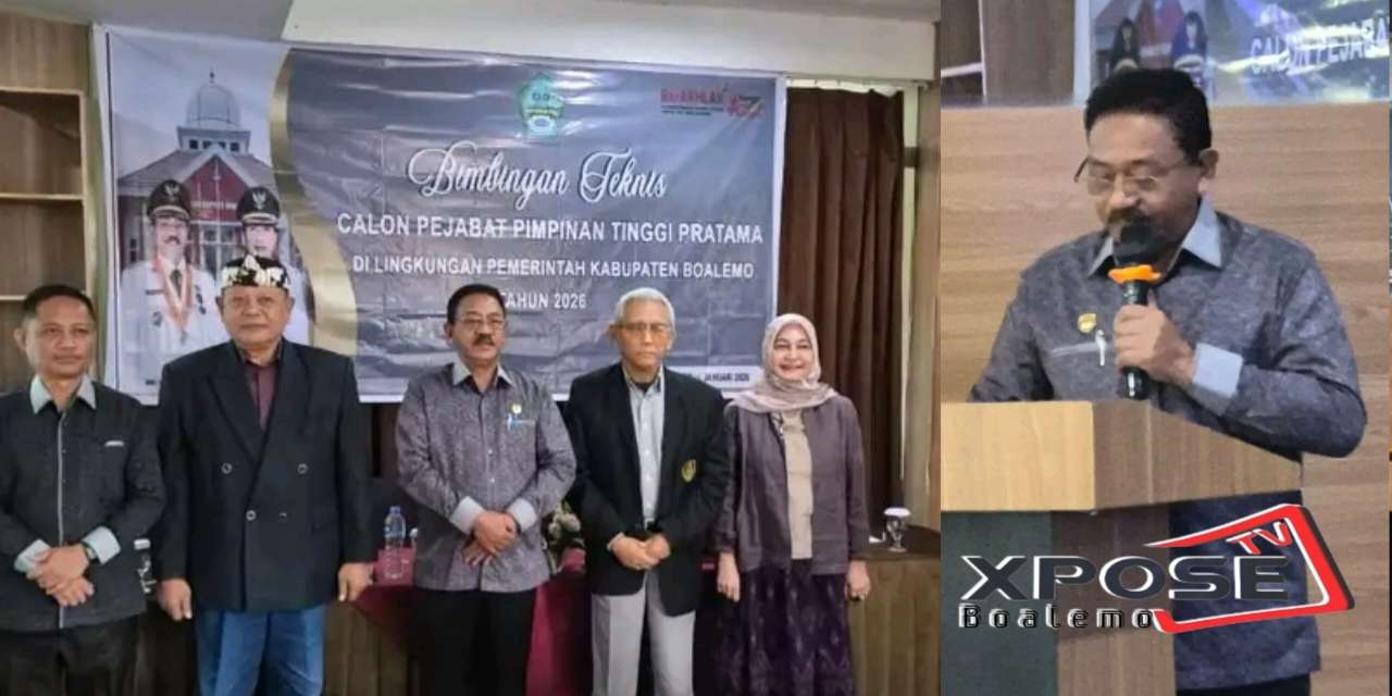 Bupati Rum Pagau Tegaskan Arah Reformasi Birokrasi Saat Buka Bimtek Calon Pejabat Tinggi Pratama