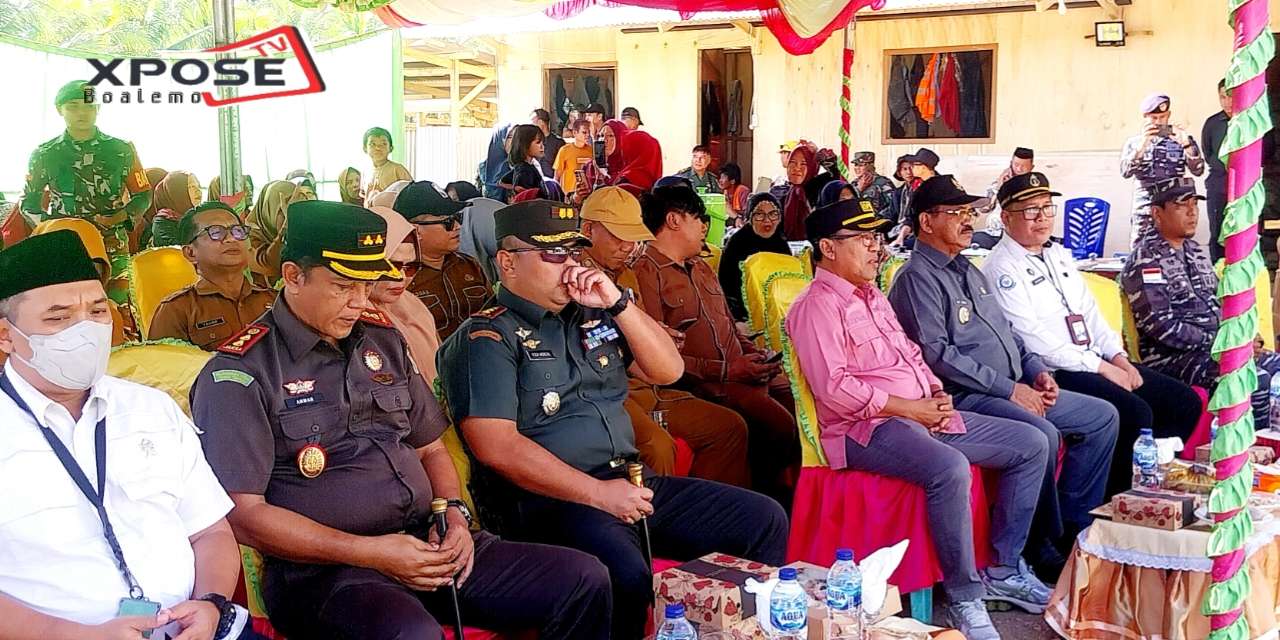 Ketua DPRD Boalemo Hadiri Peletakan Batu Pertama Kampung Nelayan Merah Putih