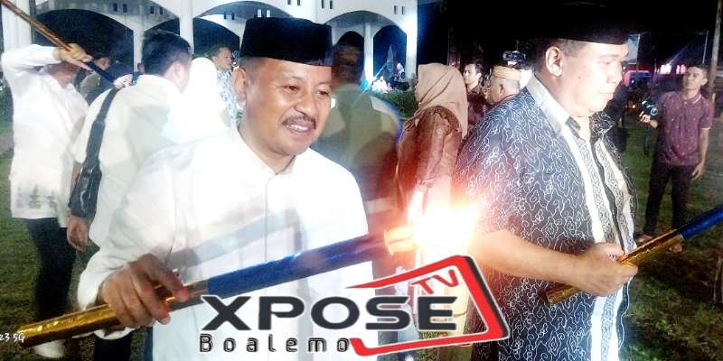 Wakil Ketua II DPRD Boalemo Hadiri Pembukaan Historia Tumbilotohe di Alun-alun Tilamuta