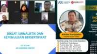 Pelatihan Sertifikasi Certified Indonesian Journalist Digelar Secara Daring