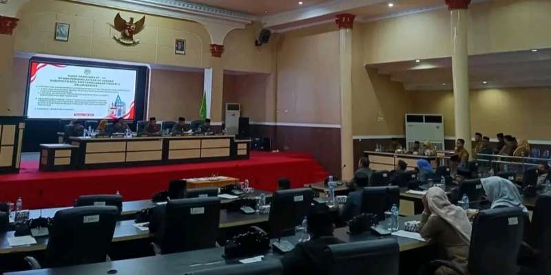 DPRD Boalemo Kebut Pengesahan Ranperda Ideologi Pancasila, Paripurna Ke-42 Masuki Tahap Final